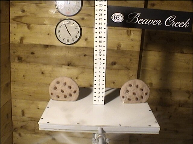 Beaver Creek Webcam BEAVER CREEK SNOW STAKE: 5 AM IMAGE Mid-mountain; Official snow stake Elevation:10,500ft/3200m